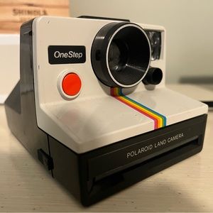 Vintage Polaroid camera one step